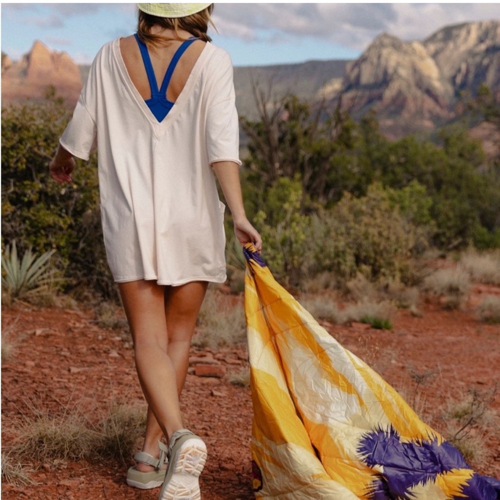 🌟 NWOT 🌟 Free People Hot Shot Tee Romper - Picture 5 of 5